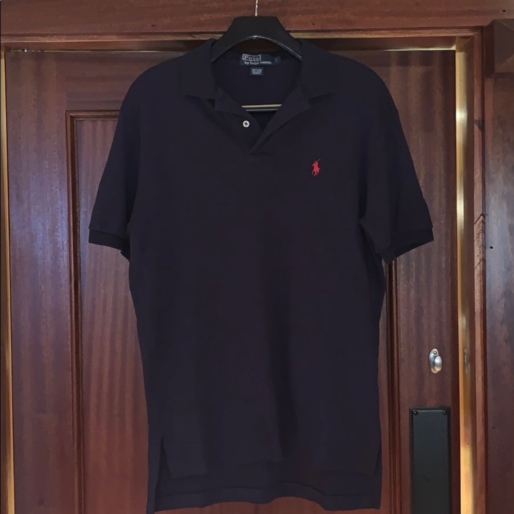 Polo Ralph Lauren Navy Collared Shirt